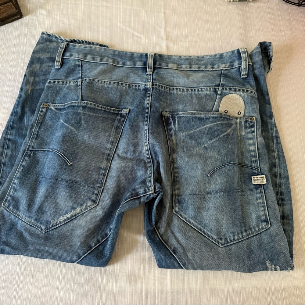 G-Star Dark Blue Denim Jeans